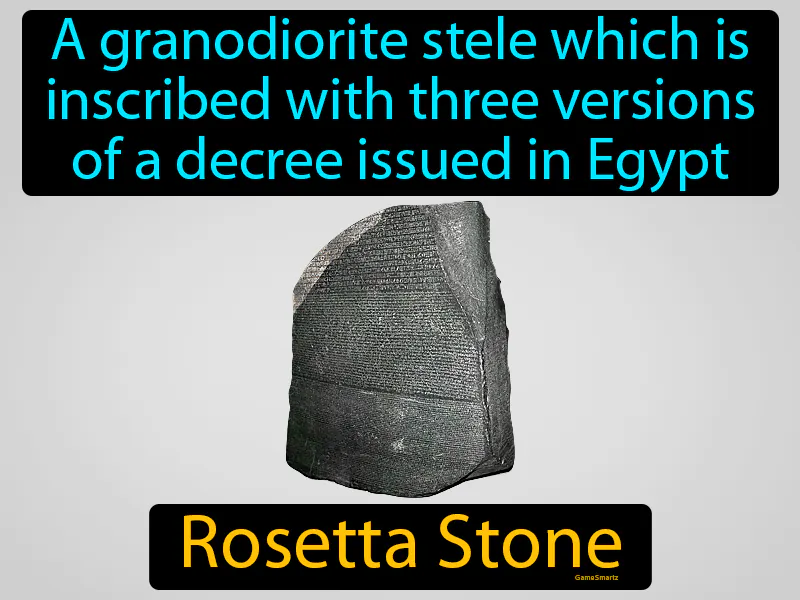 Rosetta Stone Definition | Radience