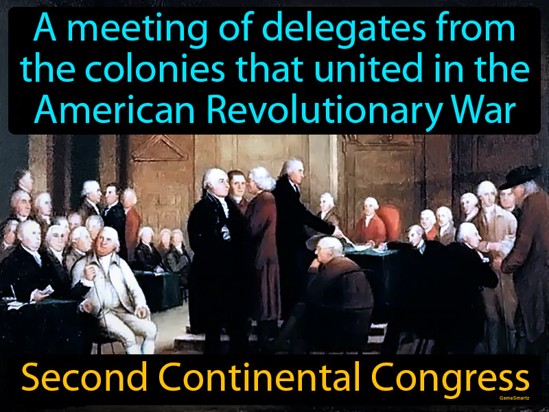 Second Continental Congress Definition | Radience